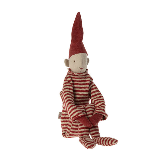 Langbenet nisse i æske