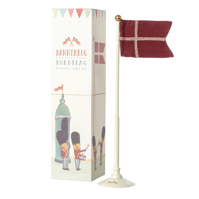 Dannebrog bordflag | Stor