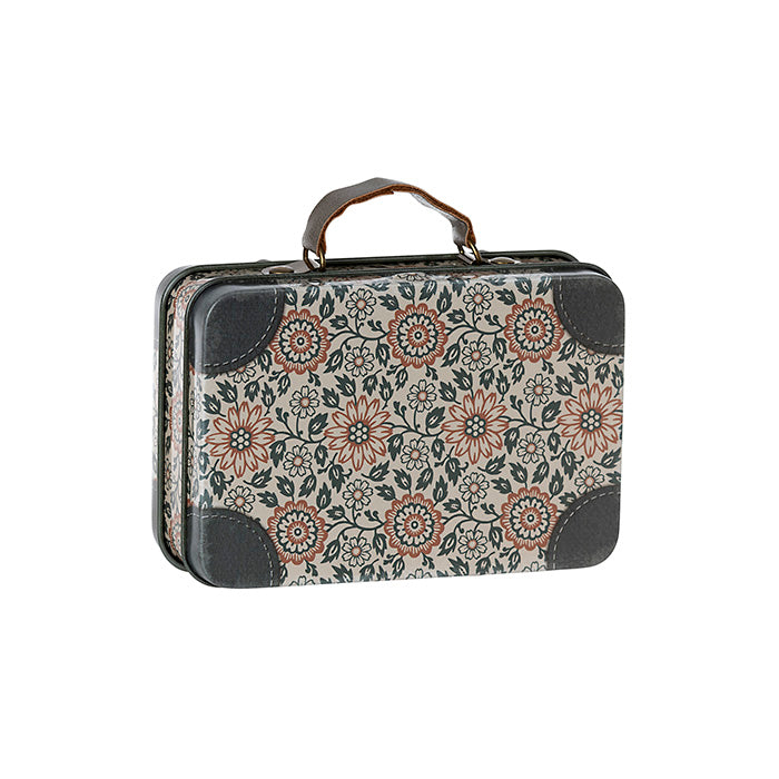 Mini metalkuffert | Blomstret