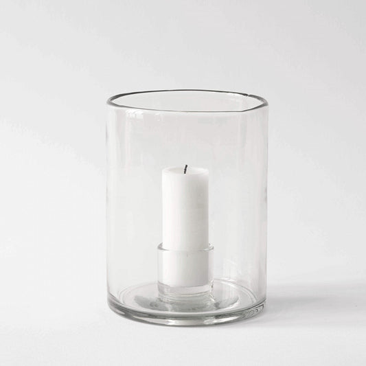 Luna lysestage i glas | Mellem