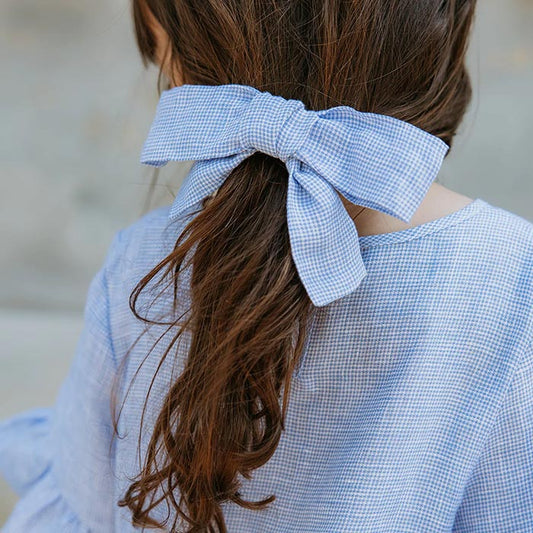 Stor hårsløjfe | Pepita check