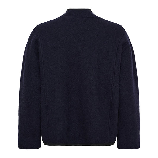 Hill Wool Jacket | Dark Navy