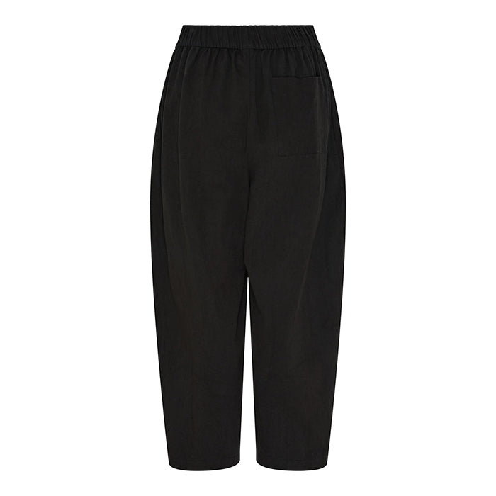 Flora Barrel pant | Sort