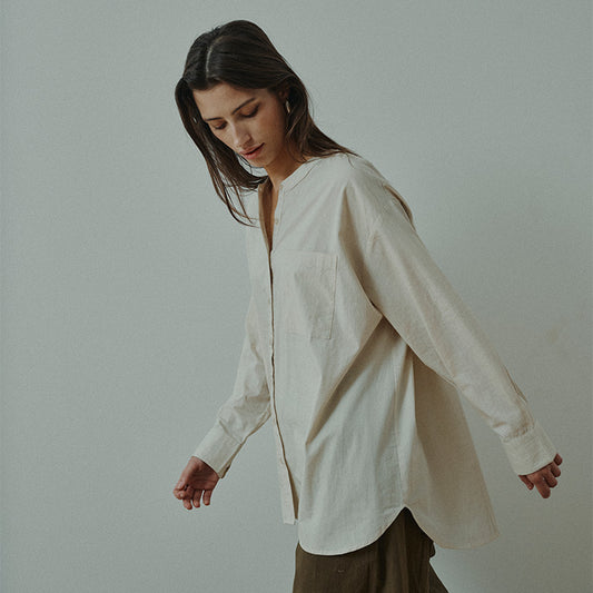 Irissa OS Shirt | Oatmeal