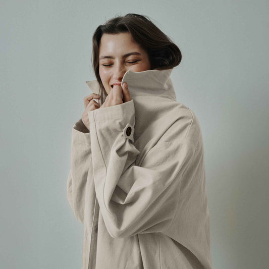 Vera Trenchcoat | Oatmeal