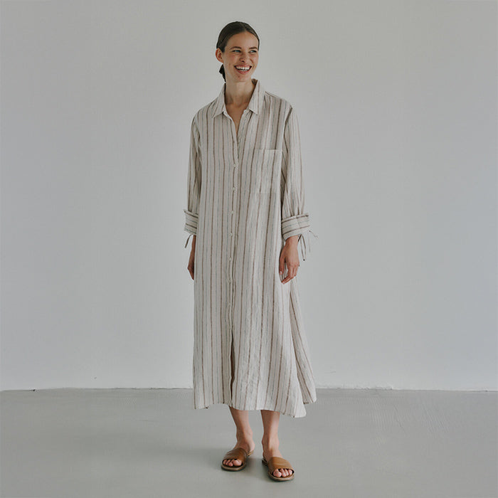 Lucia Shirt Dress | Stripe