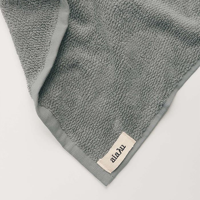 Cotton Towel 50 x 90 | Steel