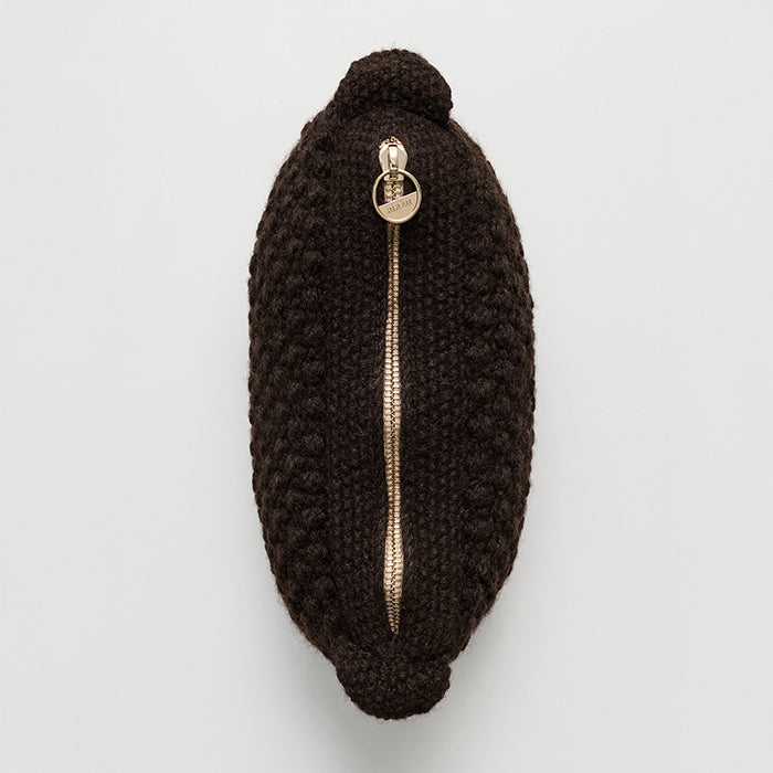 Helen Classic Clutch | Dark Brown