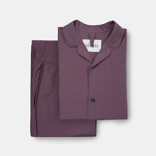 Classic Pyjamas Check | Mix Vintage Violet