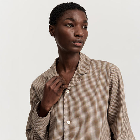 Classic Pyjamas Check | Mix Fossil