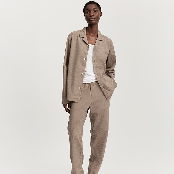 Classic Pyjamas Check | Mix Fossil