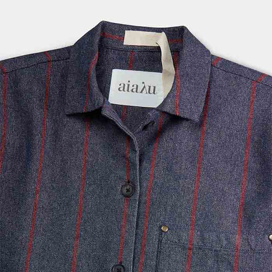 Penelope Shirt Canvas | Mix Midnight