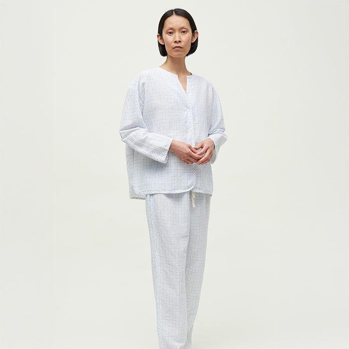 Pyjamas Check | Mix Blue Bell