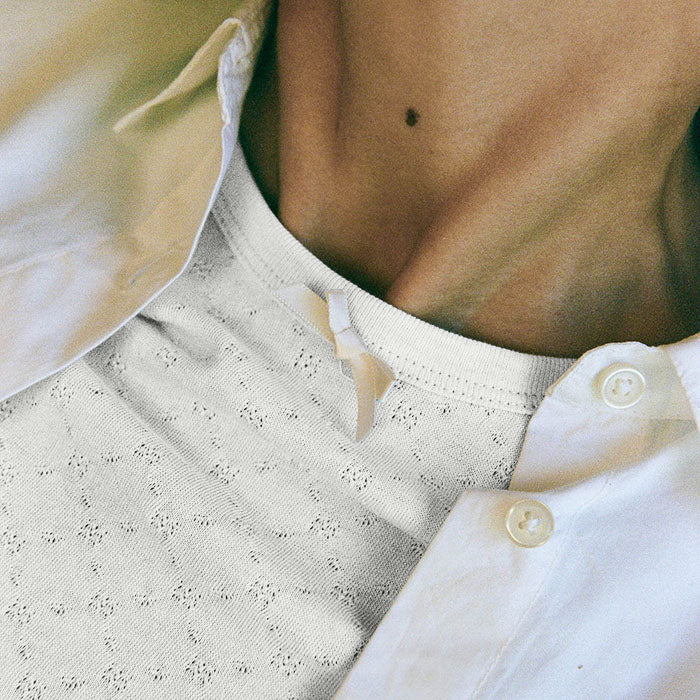 Messhu Long Sleeve | Pure Ecru