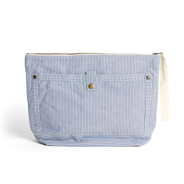 Pouch Pocket Stripe | Mix Blue Boy