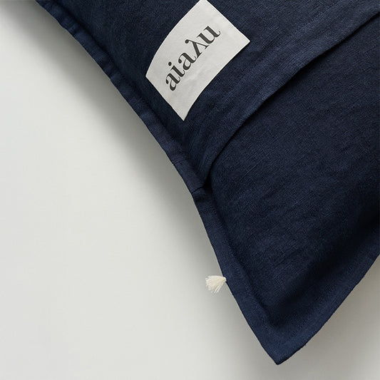 Pillow Linen 50x50 | Navy