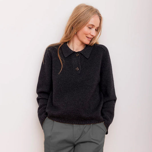 Louisa Polo | Anthracite Grey