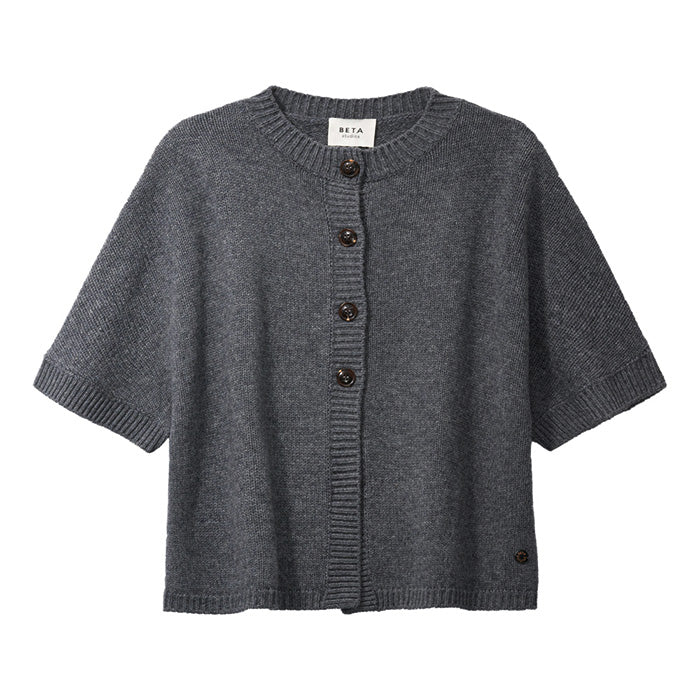 Malle Vest | Stone Grey Melange