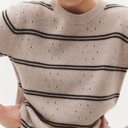 Mille Short Sleeve | Sand Melange