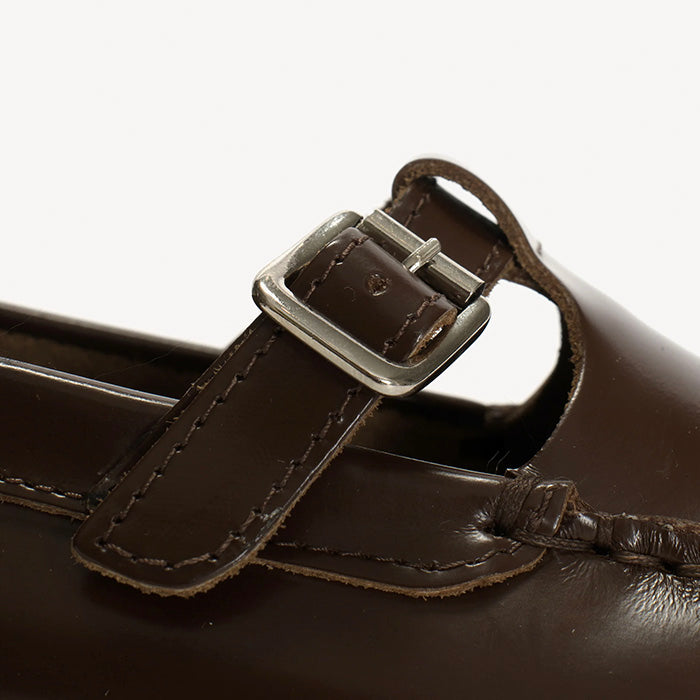 Moccasin T-bar Loafers | Brown