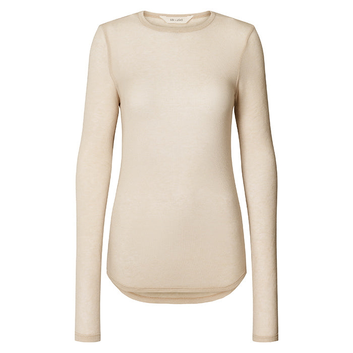 Thyra Wool Top | Grey Morn