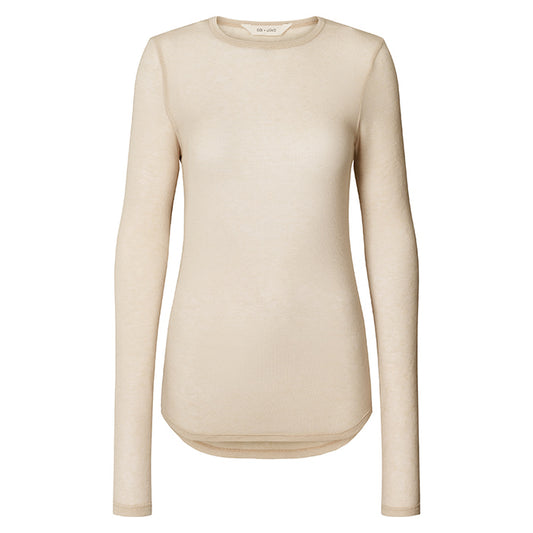 Thyra Wool Top | Grey Morn