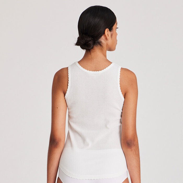 Mille top | Hvid