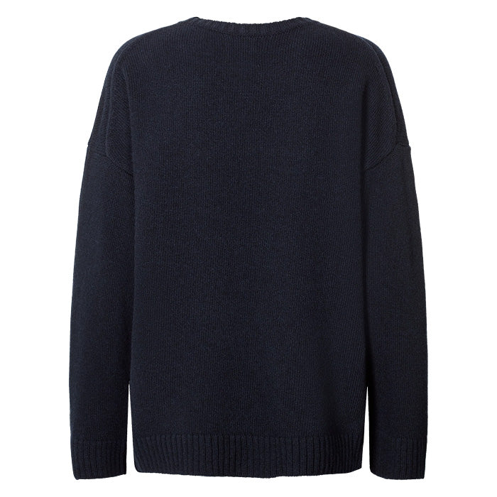 Emely uldstrik | Midnight Blue