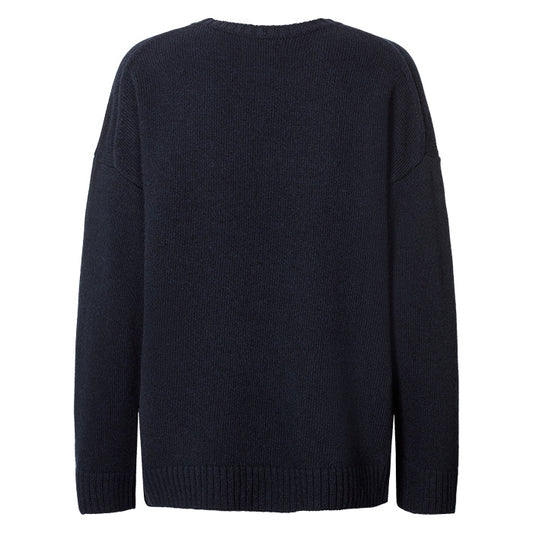 Emely uldstrik | Midnight Blue