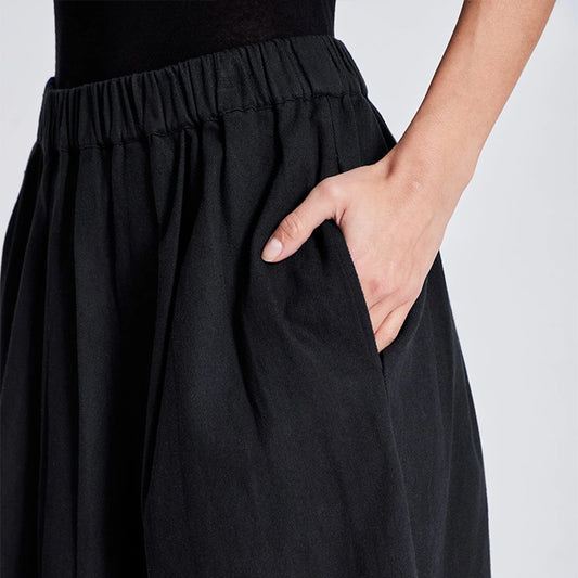 Mathilde twill nederdel | Sort