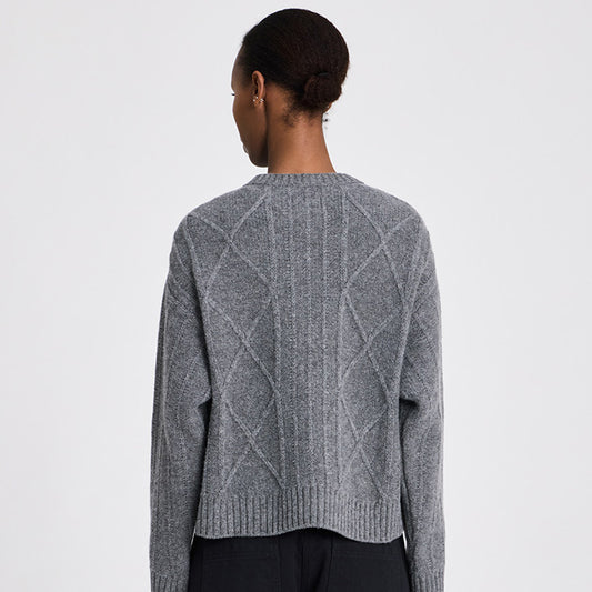 Cornelia Cardigan | Grafitti Grey