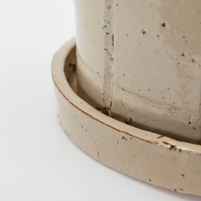 Stor urtepotte | Beige