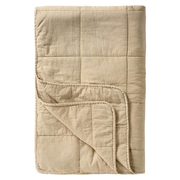 Quiltet plaid | Beige