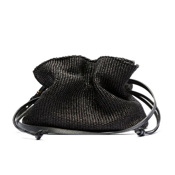 Camilla Classic | Black Raffia