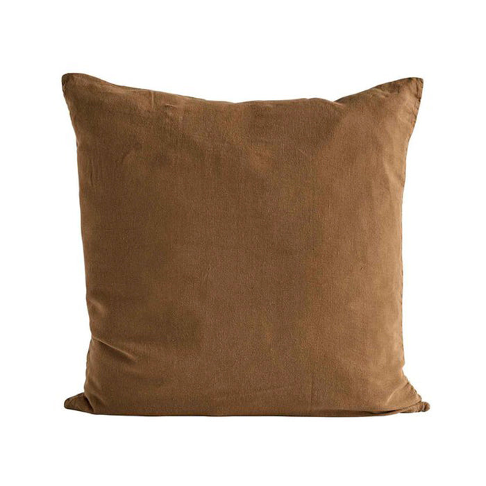Hørpudebetræk 50x50 | Walnut