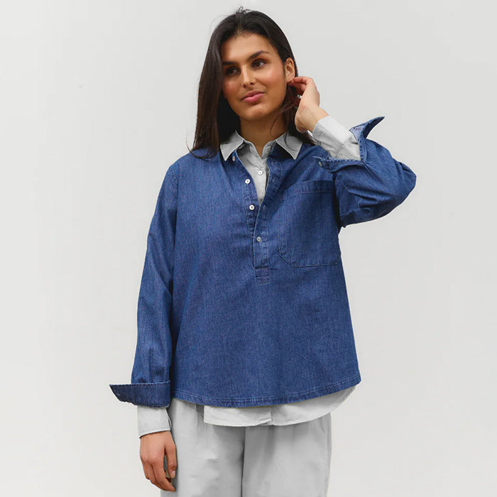 Molly skjorte | Lys denim