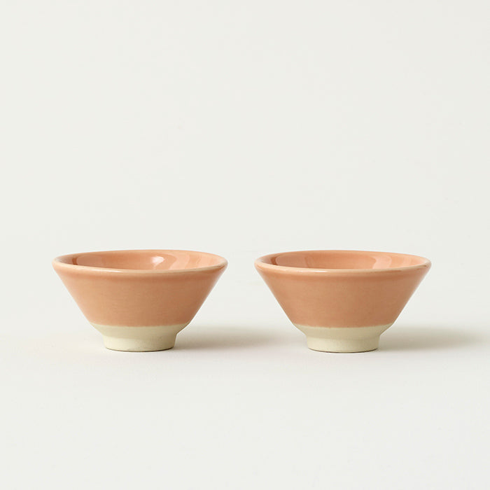 Memphis 2-pak mini skåle | Terracotta