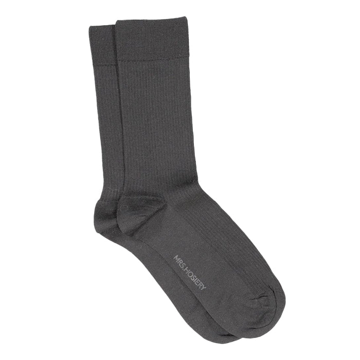 Mrs. Merino strømper | Dark Grey