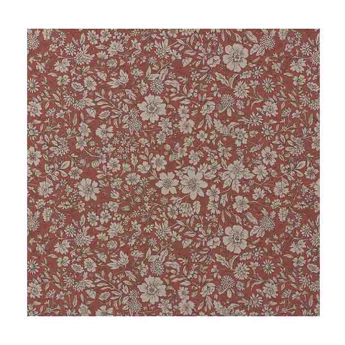 Gavepapir 10 m | Blossom Rød