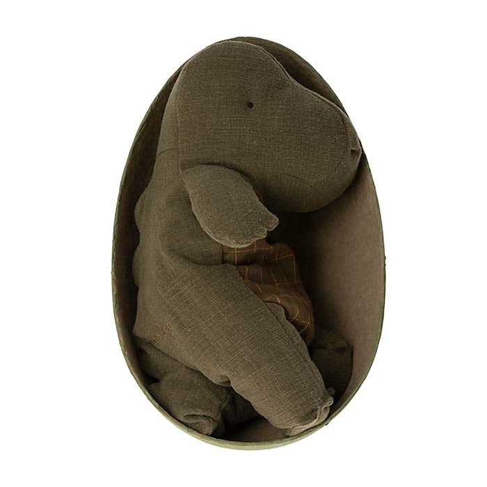 Mellem gantosaurus i æg | Mørkegrøn