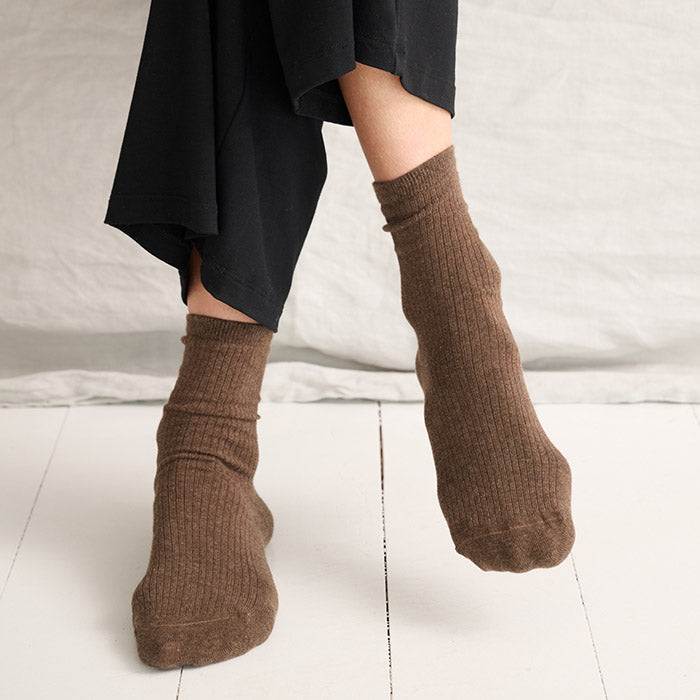 Story strømper | Brown Melange
