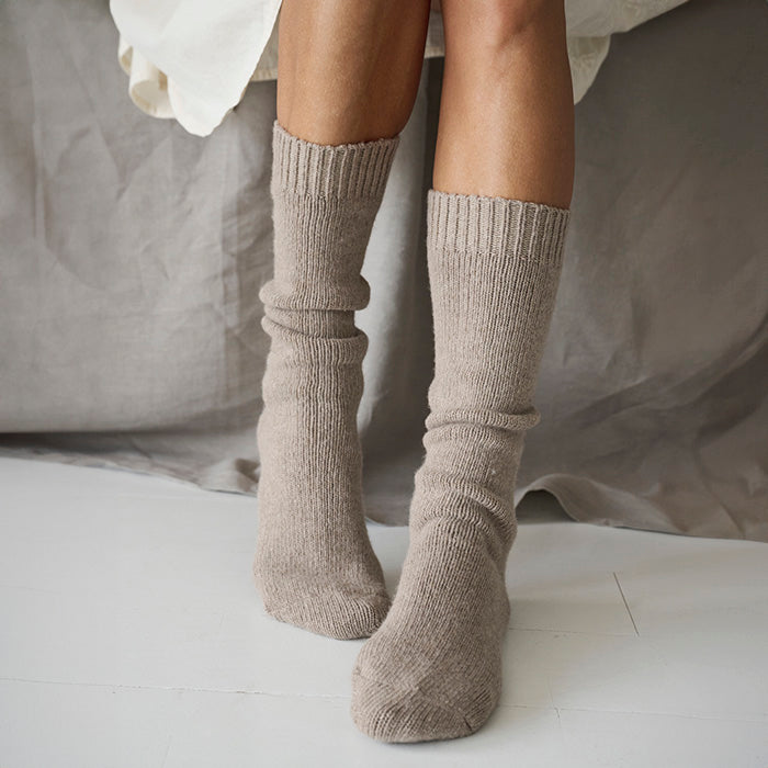 Polar sokker | Taupe