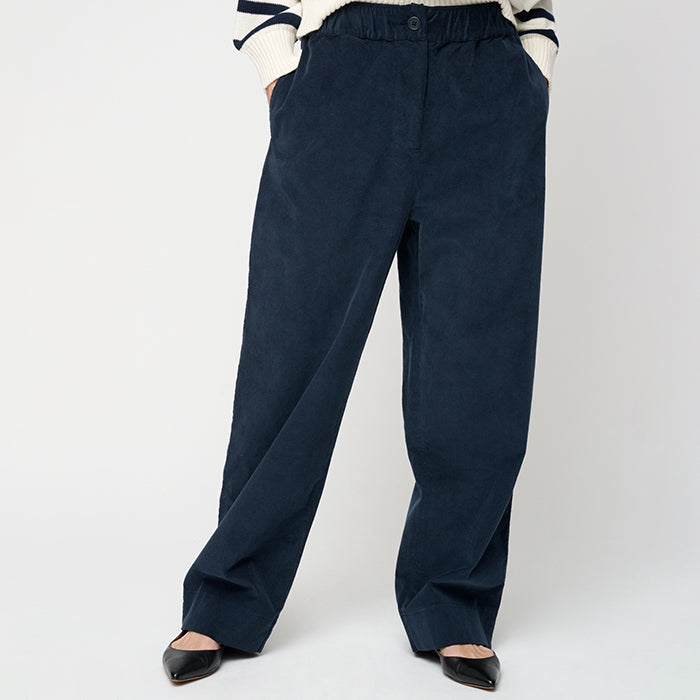 New Celeste fløjlsbuks | Dark Navy