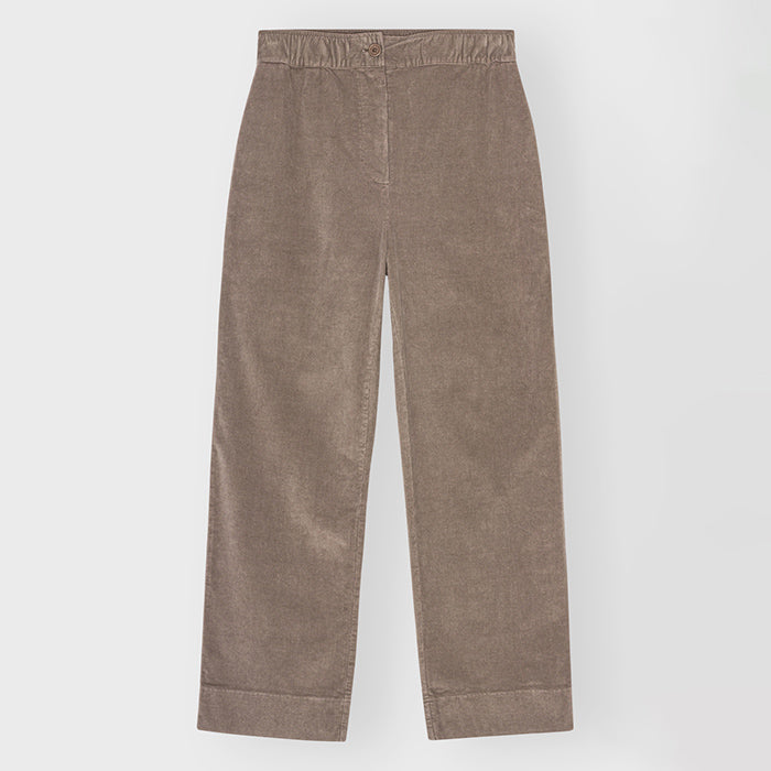 New Celeste fløjlsbuks | Dark Taupe