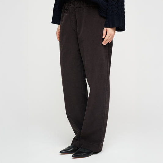 New Celeste fløjlsbuks | Dark Brown