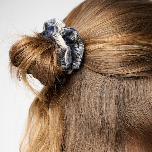 Scrunchie | Blue Check