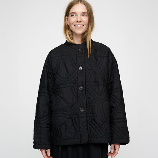 Lea Silky jakke | Sort