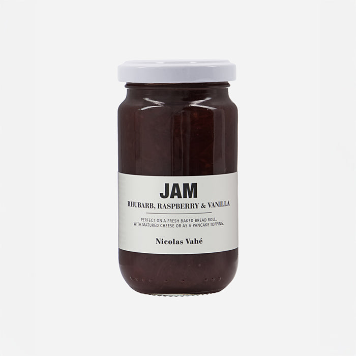Marmelade | Rabarber, hindbær & vanilje