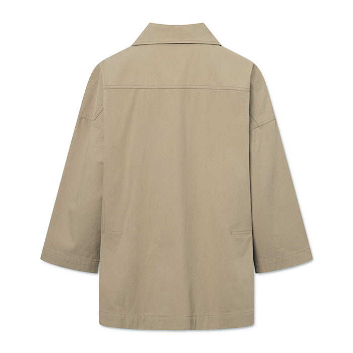 Cassy twilljakke | Khaki