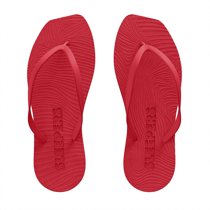 Tapered klipklap | Rød